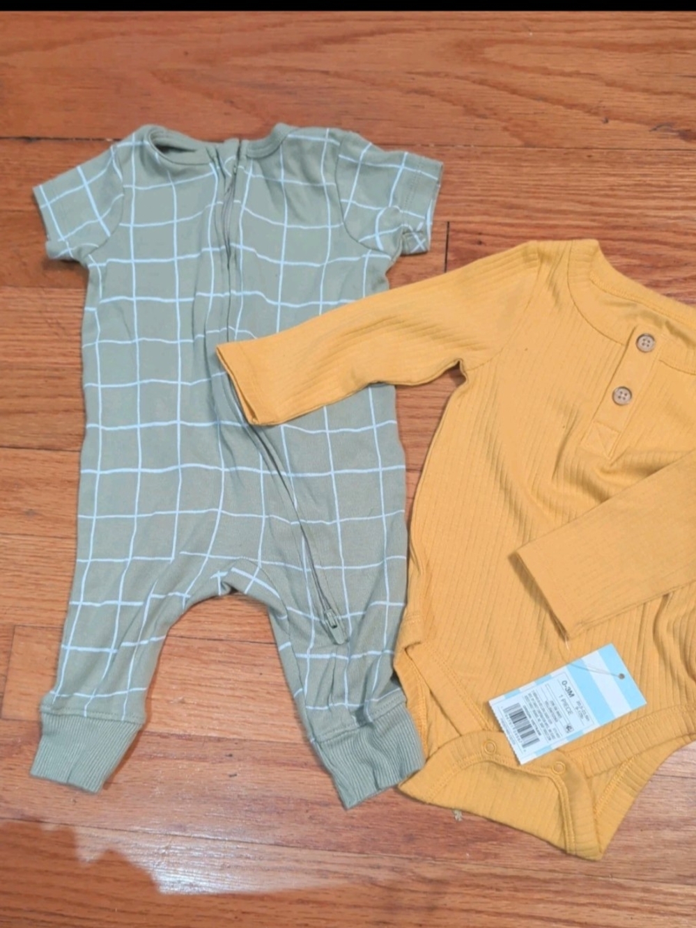 Cat & Jack & Cloud Island Baby Boy Clothes Set Of 2 Bodysuits 0-3 Months New
